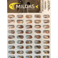 Мормышка Mildas паяная  Клоп (50шт.) в блистере