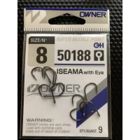Крючок Owner 50188 ISEAMA with Eye #3