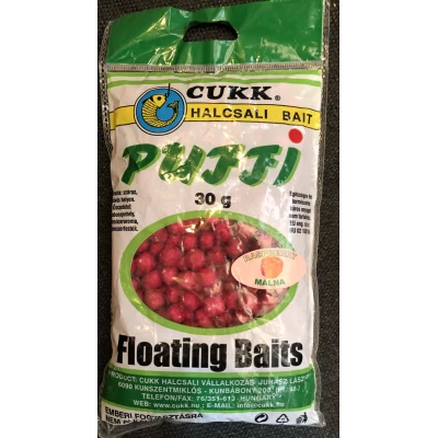 Воздушное тесто Cukk кук Puffi малина крупный 30г
