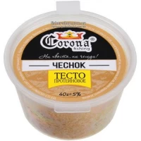 Тесто протеиновое Corona Чеснок 40г