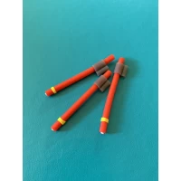 Кивок VAST Силиконовый с кембриком 65мм, 70  №1 (10шт.)