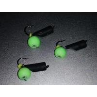 FG Столбик со спилом BLACK Ø3 подвесной шар лайм