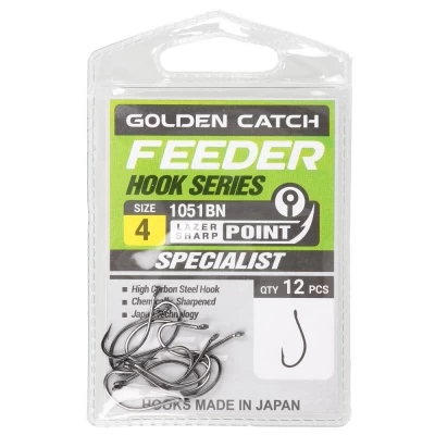 Крючок GC Feeder 1051BN No14 (12шт)