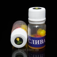 Силиконовая кукуруза в дипе Time Fishing Слива mini