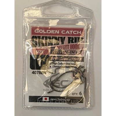 Крючок GC Offset 4078BN No30 (4шт)