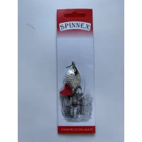 Блесна Spinnex Keta 6g silver Limited Edition