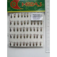 Чертик гальваника Mildas Муравей-золото (50шт.)