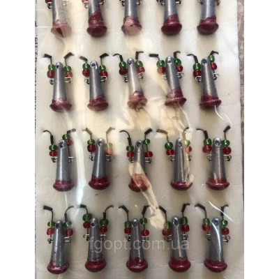 Яйца Fry midi 10g silverred