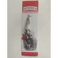 Блесна Spinnex Krocodile 10g silver (silver eye)