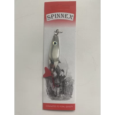 Блесна Spinnex Krocodile 10g silver (silver eye)