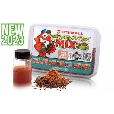 Пеллетс INTERKRILL Method Stick Mix Криль-Кальмар 400г