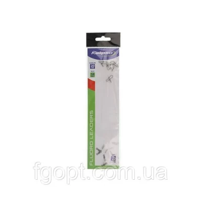 Повідець Kalipso флюорокарбон-30cm 14kg (5шт)
