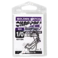 Крючок GC Offset 4091BN No1 (5шт)