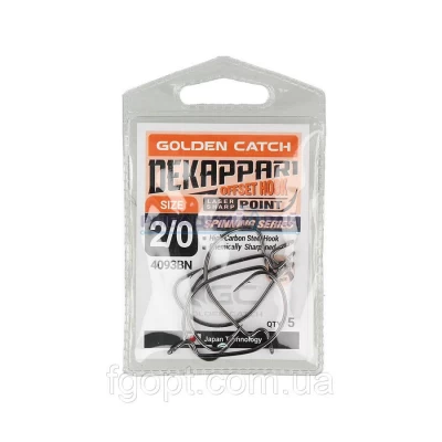 Крючок GC Offset 4093BN No10 (4шт)