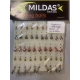 Мормышка Mildas паяная Набор-1 (50шт.)