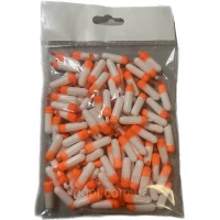 Поплавок зимний Столбик бело-красный (100шт.)