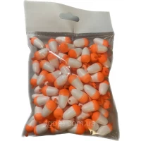 Поплавок зимний Бочка бело-красная (100шт.)