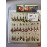 Мормышка Mildas паяная Набор-3 (30шт.)