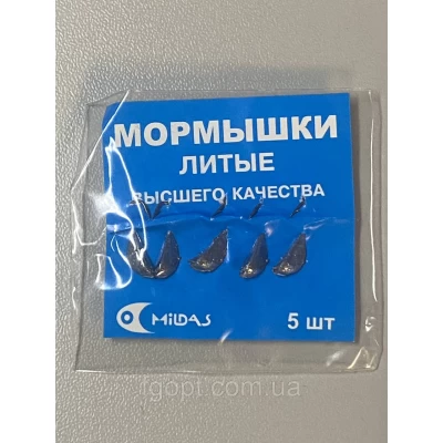 Мормышка свинцовая №21 (5шт) Мормышка свинцовая №21 (5шт)