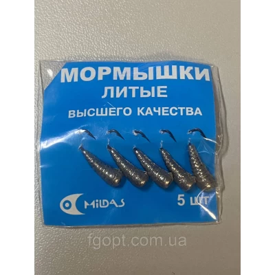 Мормышка свинцовая №4 (5шт) Мормышка свинцовая №4 (5шт)
