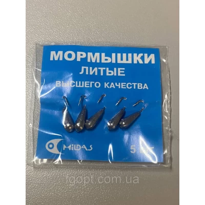 Мормышка свинцовая №7 (5шт) Мормышка свинцовая №7 (5шт)