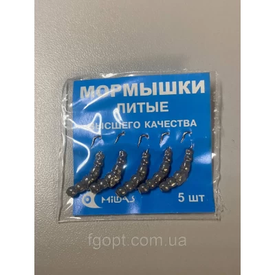 Мормышка свинцовая №19 (5шт) Мормышка свинцовая №19 (5шт)