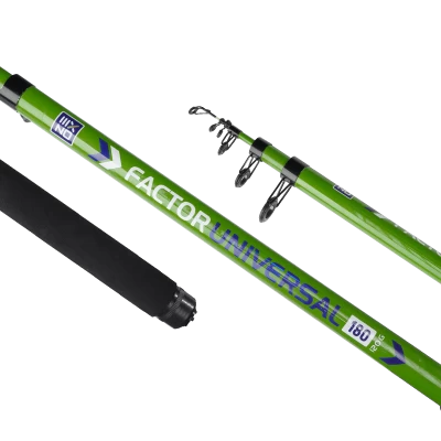 Удилище телескопическое ZEOX Factor Universal Tele 1.80м 120г