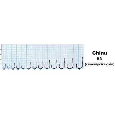 Крючок Оптимист Chinu Bn (самоподсекающий) #5