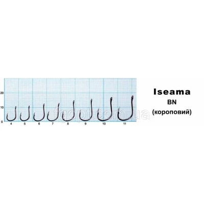 Крючок Оптимист Iseama Bn (карповый) #11
