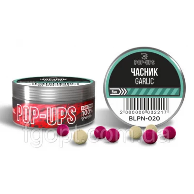 Бойлы Interkrill POP-UP 8mm GarlicЧасник, 15г