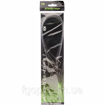 Повідець Kalipso флюорокарбон -30cm 18kg  (10шт)