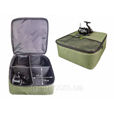 Сумка-чехол на 4 катушки до 12 000 (29х29х13см)