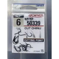 Крючок Owner 50339 Cut Chinu #6 (qty.15)