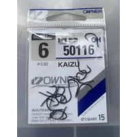 Крючок Owner 50116 KAIZU #6 (qty.15)