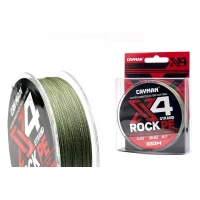 Шнур Cayman 4xPE 0.10mm зел 100m