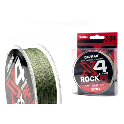 Шнур Cayman 4xPE 0.18mm зел 100m