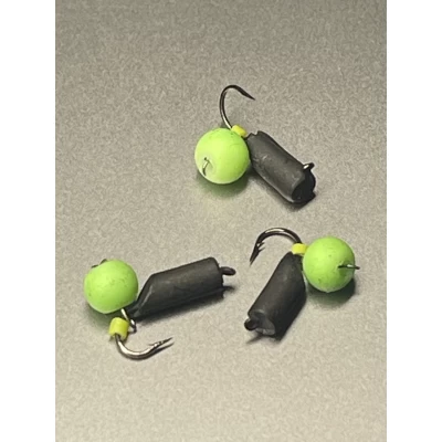 Мормышка Столбик со спилом ⌀3 с подвесным шариком