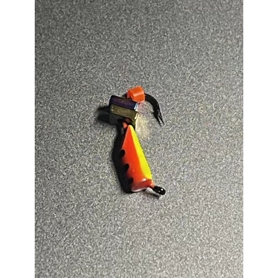 Мормышка Столбик со спилом ⌀3 RedYellow 2x хамелеон