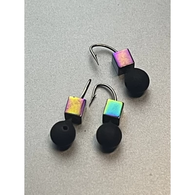 Мормышка Дробь ⌀4 куб хамелеон