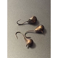 Мормышка Вольфрам Капля с ушком  5мм 1.47г