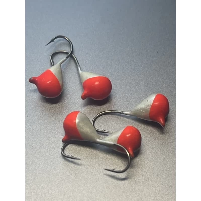 Мормышка Вольфрам Капля крашенная с ушком 1.47г 5мм