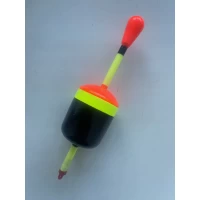 Поплавок с бубышкой на толстолоба Бочка покрыт лаком 2025