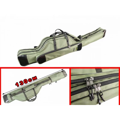 Чехол Profmontazh 130см для удилищ с катушками на 2 отделения