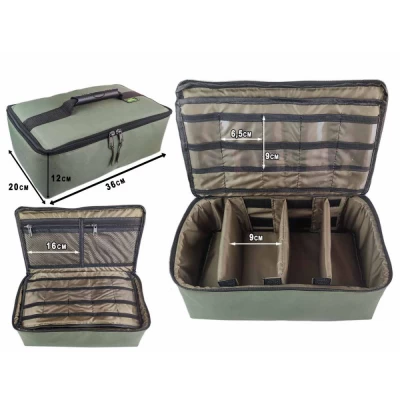 Сумка-органайзер для рыболовных аксессуаров (37x22x13см)