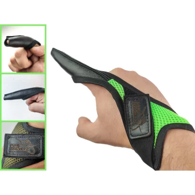 Напальчник для силового заброса Коготь L-XL (Зеленый)