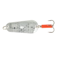 Блесна ZEOX Shtorling 26г 001 Silver NEW 2025