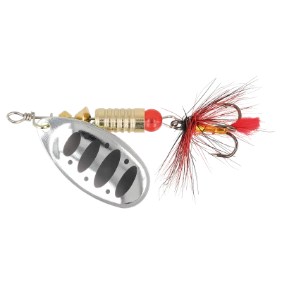 Блесна ZEOX Reactive №3 6г 008 SilverBlack Dot NEW 2025