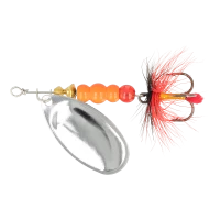 Блесна  ZEOX Reactive №4 9г 001 Silver NEW 2025