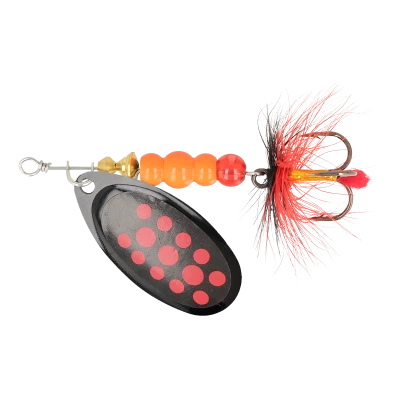 Блесна ZEOX Reactive №4 9г 010 BlackRed Dot NEW 2025