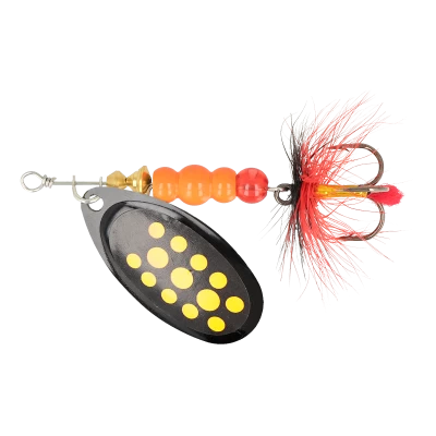 Блесна ZEOX Reactive №4 9г 011 BlackYellow Dot NEW 2025